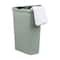Mind Reader 40L Slim Plastic Wicker Laundry Hamper